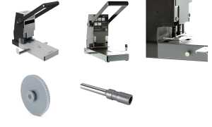 RAPESCO Registraturlocher 2160, sch warz / grau (65800098)