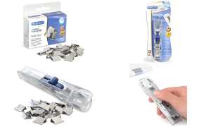RAPESCO Dokumentenclip-Spender Supa clip 60, transparent (65800168)