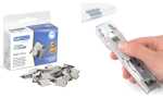 RAPESCO Dokumentenclips Supaclip 60 , Edelstahl, 100...