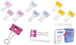 RAPESCO Foldback-Klammern, (B)19 mm , rosa, Emoji (65800172)