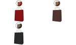 agipa Papiertragetasche - aus Kraft papier, mittel, rot...