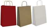agipa Papiertragetasche - aus Kraft papier, klein, braun...
