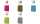 agipa Papiertragetasche - aus Kraft papier, mittel, fuchsia (66000371)