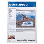 Franken Schaukasten Wechselrahmen Outdoor - für A1, silber