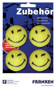 FRANKEN Haftmagnet Happy, Haftkra ft: 1.500 g, rund (70010103)