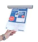 FRANKEN Papierklemmschiene, selbstk lebend, Länge: 580 mm (70010199)