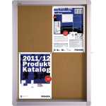 FRANKEN Schaukasten ECO für 4x DIN A4, Kork-Oberfläche (70010244)