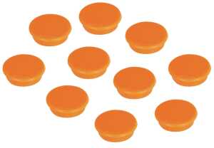 FRANKEN Haftmagnet MagFun, Durchmes ser: 32 mm, orange (70010443)
