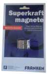 FRANKEN Neodym-Magnetwürfel, Maße: 10 x 10 x 10 mm, chrom (70010551)