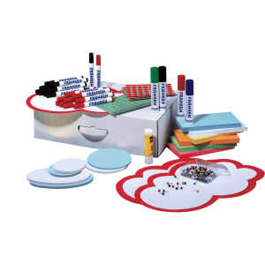 FRANKEN Moderationsbox K 51 x 10,5 x 32 cm (B x H x T) Karton weiß