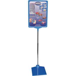 Franken Preisständer, A4, 210 x 620 x 10 mm, blau