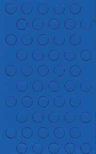 FRANKEN Magnetsymbol Kreis, Durch messer: 10 mm, blau (70010892)