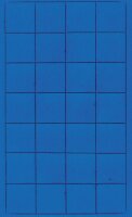 FRANKEN Magnetsymbol Quadrat, 20 x 20 mm, blau (70010931)