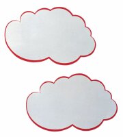 FRANKEN Moderationskarte Wolke, s elbstklebend, 150x230...