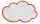 FRANKEN Moderationskarte Wolke, s elbstklebend, 150x230 mm (70010938)