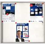 FRANKEN Schaukasten X-tra!Line, 8 x DIN A4,...