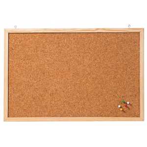 FRANKEN Korktafel Memoboard, 600 x 400 mm, braun (70011077)