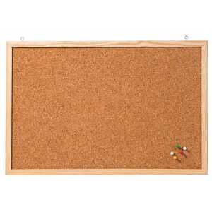 FRANKEN Korktafel Memoboard, 800 x 600 mm, braun (70011079)