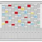 FRANKEN T-Kartentafel Universal Pla ner, 315 x 780 mm...