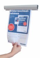 FRANKEN Papierklemmschiene, selbstk lebend, Länge:...