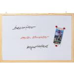 FRANKEN Weißwandtafel mit Holzrahme n, 400 x 300 mm...