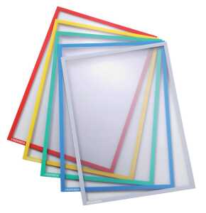 FRANKEN Magnet-Tasche / Dokumentenh alter, DIN A3, rot (70011218)