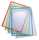 FRANKEN Magnet-Tasche / Dokumentenh alter, DIN A3, blau (70011220)