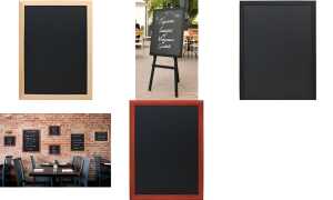 Securit Kreidetafel UNIVERSAL, mit Holzrahmen, mahagoni (70020065)