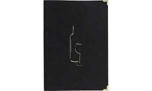 Securit Weinkarte CLASSIC, DIN A4, schwarz (70020135)