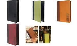 Securit Speisekarten-Mappe TRENDY, DIN A4, weinrot (70020146)