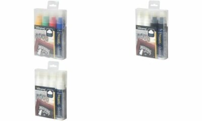 Securit Kreidemarker WATERPROOF LAR GE, 4er Etui, sortiert (70020243)