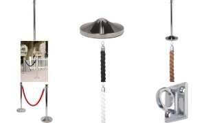 Securit Absperrsystem CLASSIC - Fuß , chrom (70020251)