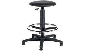 Topstar Drehhocker TEC 60 Skai Cou nter, schwarz (70722603)