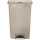 Rubbermaid Tret-Abfalleimer Slim Ji m, 30 Liter, beige (71240024)