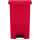 Rubbermaid Tret-Abfalleimer Slim Ji m, 68 Liter, rot (71240035)