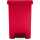 Rubbermaid Tret-Abfalleimer Slim Ji m, 90 Liter, rot (71240041)