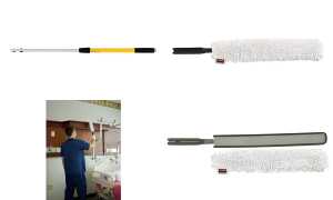 Rubbermaid HYGEN Flexibles Hochleis tungs-Staub-Mopp-Set (71240115)