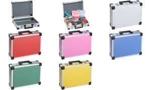 allit Utensilien-Koffer AluPlus Ba sic, Größe: L, blau (71510090)