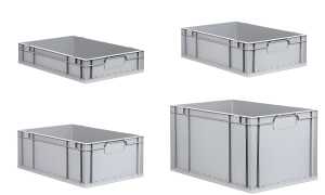 allit Aufbewahrungsbox ProfiPlus Eu roEco C632, grau (71510138)