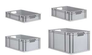 allit Aufbewahrungsbox ProfiPlus Eu roEco O622, grau (71510145)