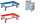 allit Transportwagen ProfiPlus Euro Roll OS 600, blau (71510177)