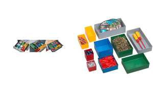 allit Einsatzbox EuroPlus Insert 45 /2, Größe: 2, gelb (71510190)