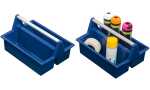 allit Tragekasten McPlus Carry P 40 , PP, blau (71510217)