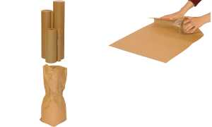 SMARTBOXPRO Packpapier, auf Rolle, 1.000 mm x 10 m, braun (71600049)