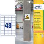 Papier-Etiketten - A4, 960 Stück, 45,7 x 21,2 mm,...