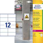 Papier-Etiketten - A4, 240 Stück, 105 x 48 mm, stark...