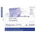 Zweckform Formularbuch Quitt ung mit MwSt., 4+1 (7211735)