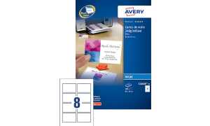 AVERY Cartes de visite Quick&Clean, 260 g/m2, blanc mat (72132015)