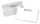 pavo Namensschild, mit Wellennadel, 40 x 75 mm, transparent (7300010)