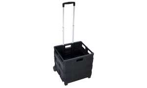pavo Klapp-Transportkarre mit Klapp box, Tragkraft: bis 35 kg